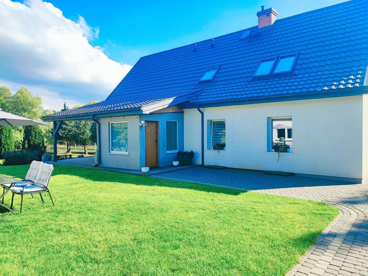 Samodzielne Mieszkanie Na Parterze Domu Gardna Wielka Exterior foto